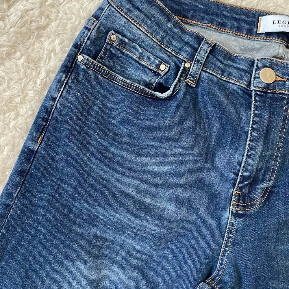 Legend London Classic Blue men’s Jeans - Picture 3 of 9